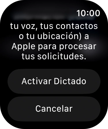 Pulsa Activar Dictado.