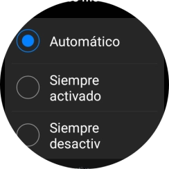 Pulsa el ajuste deseado del uso de los datos móviles.