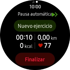 Pulsa Finalizar para terminar la actividad.