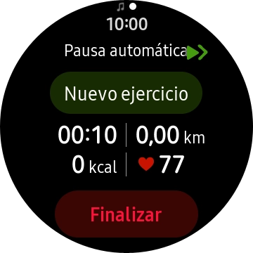 Pulsa Finalizar para terminar la actividad.