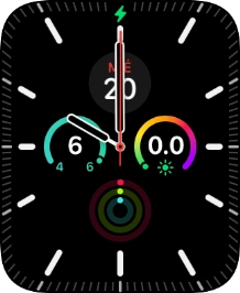 Cuando el icono de carga de batería aparece en la pantalla, el Apple Watch se está cargando.