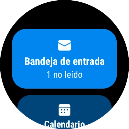 Pulsa Bandeja de entrada.