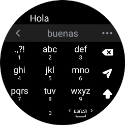 Pulsa el icono de enviar.