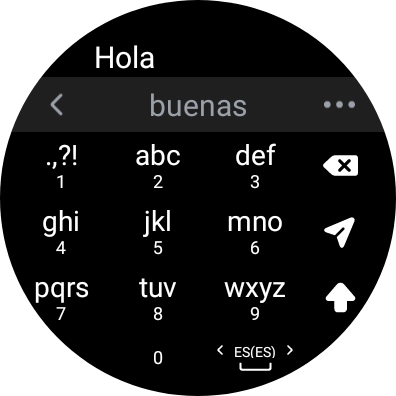 Pulsa el icono de enviar.