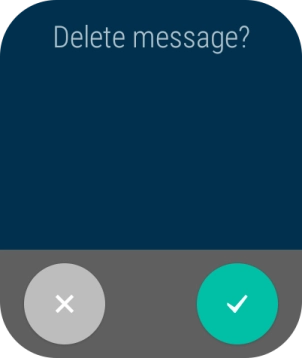 Pulsa el icono de aceptar.