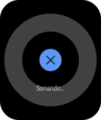 Pulsa el icono de interrumpir cuando encuentres el teléfono.