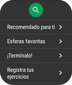 Pulsa el icono de búsqueda.