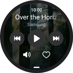 Desliza el dedo hacia arriba desde la parte inferior de la pantalla.