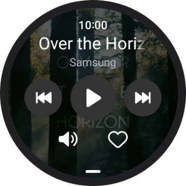 Desliza el dedo hacia arriba desde la parte inferior de la pantalla.