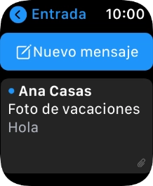 Pulsa la flecha hacia la izquierda.