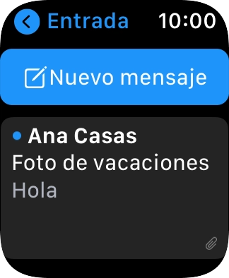 Pulsa la flecha hacia la izquierda.