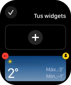 Pulsa el icono de aceptar.