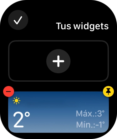 Pulsa el icono de aceptar.