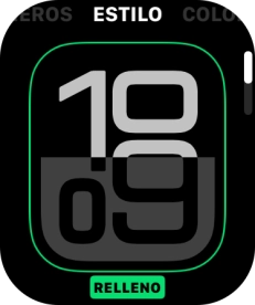 Pulsa dos veces la Digital Crown para terminar y regresar a la pantalla de inicio.