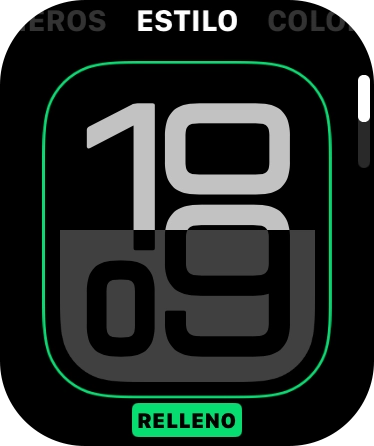 Pulsa dos veces la Digital Crown para terminar y regresar a la pantalla de inicio.