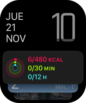Pulsa en un lugar cualquiera de la pantalla y mantén la pulsación unos instantes.