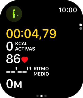 Desliza el dedo hacia la derecha desde la parte izquierda de la pantalla.