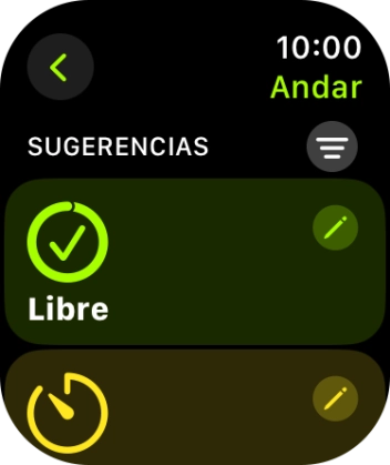 Pulsa la Digital Crown la veces que sean necesarias para volver al menú principal.