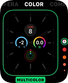 Pulsa dos veces la Digital Crown para terminar y regresar a la pantalla de inicio.