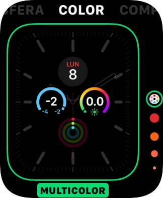 Pulsa dos veces la Digital Crown para terminar y regresar a la pantalla de inicio.