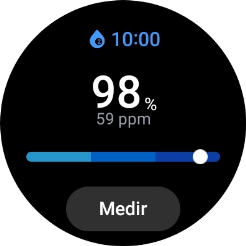 Pulsa el botón de inicio para regresar a la pantalla de inicio.