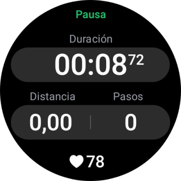 Desliza el dedo hacia la derecha por la pantalla.