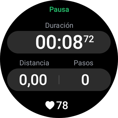 Desliza el dedo hacia la derecha por la pantalla.