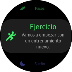 Pulsa el icono de actividad.