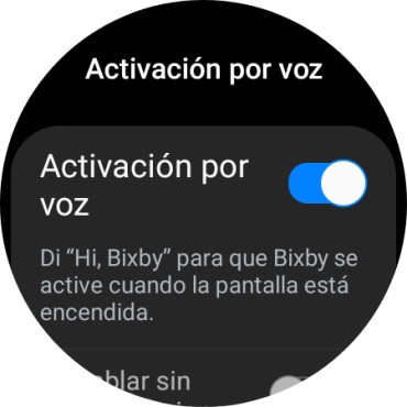 Pulsa el indicador junto a 