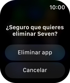 Pulsa Eliminar app.