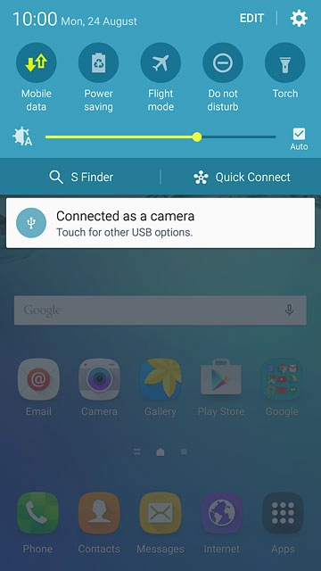 Press Flight mode to turn the function on or off.