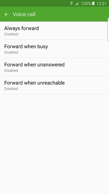 Forward when unanswered