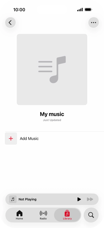 Press Add Music.