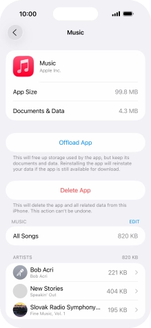 Press Offload App.