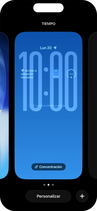 Pulsa Concentración.