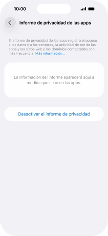 Desliza el dedo hacia arriba desde la parte inferior de la pantalla para terminar y volver a la pantalla de inicio.