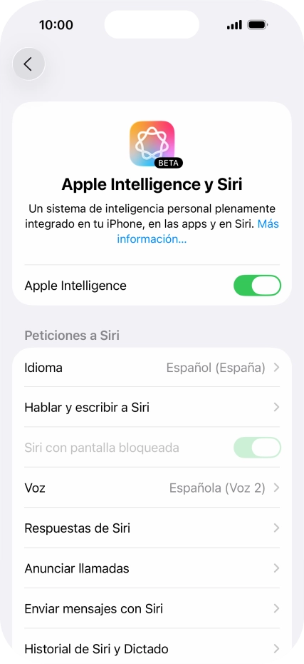 Pulsa el indicador junto a 