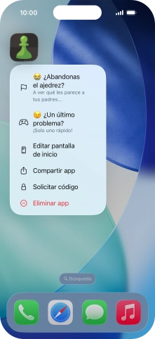 Pulsa Solicitar código.