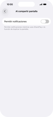 Pulsa el indicador junto a 