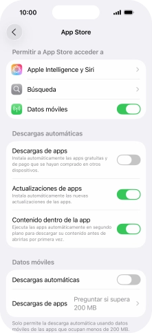 Pulsa el indicador junto a 