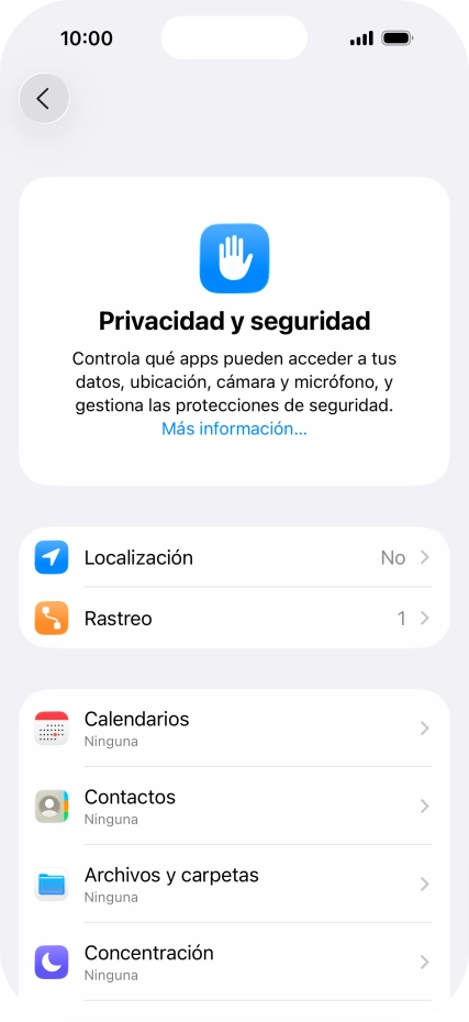 Pulsa Localización.