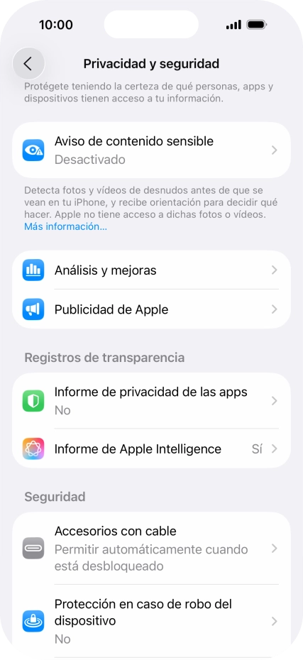 Pulsa Aviso de contenido sensible.