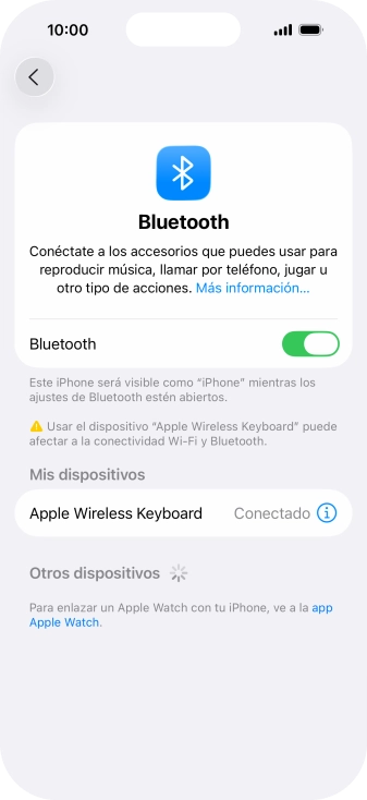 Desliza el dedo hacia arriba desde la parte inferior de la pantalla para terminar y volver a la pantalla de inicio.