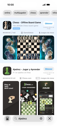 Pulsa la app deseada.