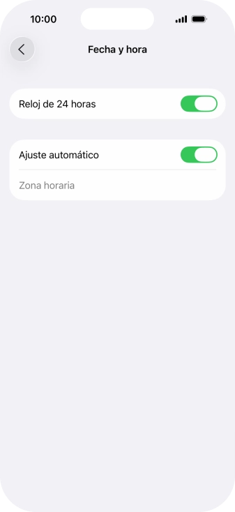Desliza el dedo hacia arriba desde la parte inferior de la pantalla para terminar y volver a la pantalla de inicio.