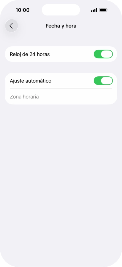 Desliza el dedo hacia arriba desde la parte inferior de la pantalla para terminar y volver a la pantalla de inicio.