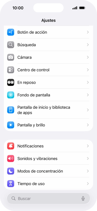 Pulsa Tiempo de uso y selecciona, si lo deseas, un miembro de la familia.