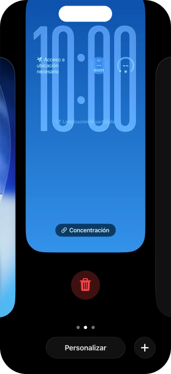 Pulsa el icono de eliminar.