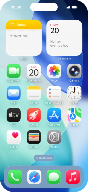 Siempre que el teléfono esté encendido, podrás ver en la pantalla la cantidad de carga que hay en la batería. Cuanto más lleno esté el icono de batería, mayor será la carga existente en la batería.
