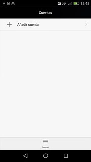 Pulsa Añadir cuenta.